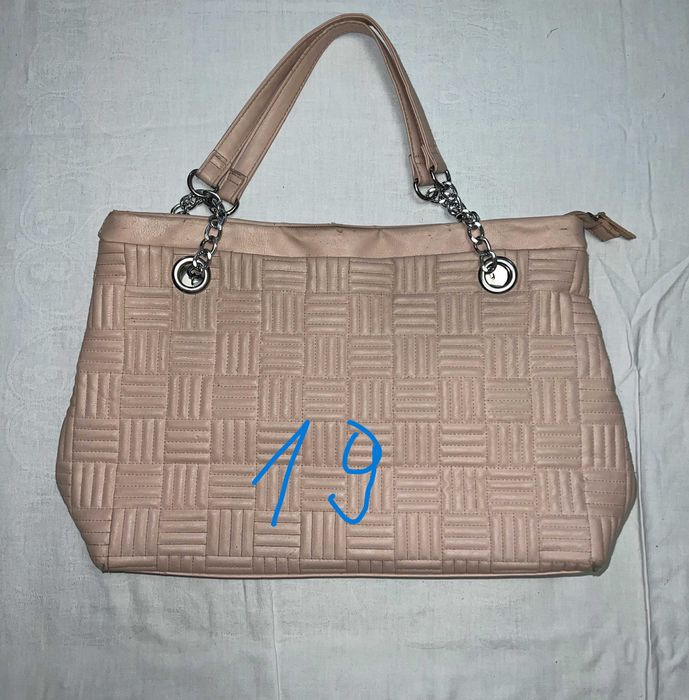 Сумка екошкіра рожева