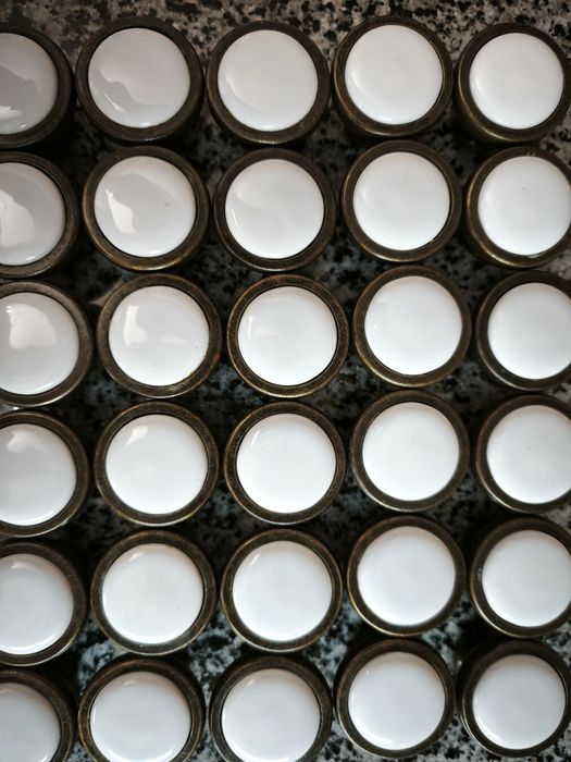 Ручки для меблів бронза кераміка