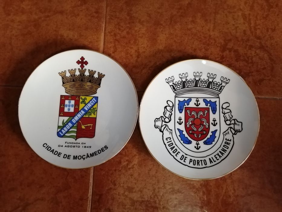 Pratos ex colónias| Cidade de Porto Alexandre e Cidade de Moçâmedes
