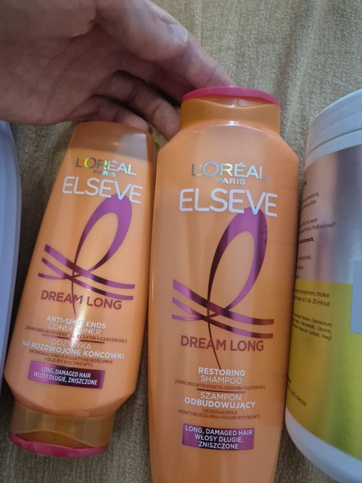 Shampoo,  conditioner,  maska