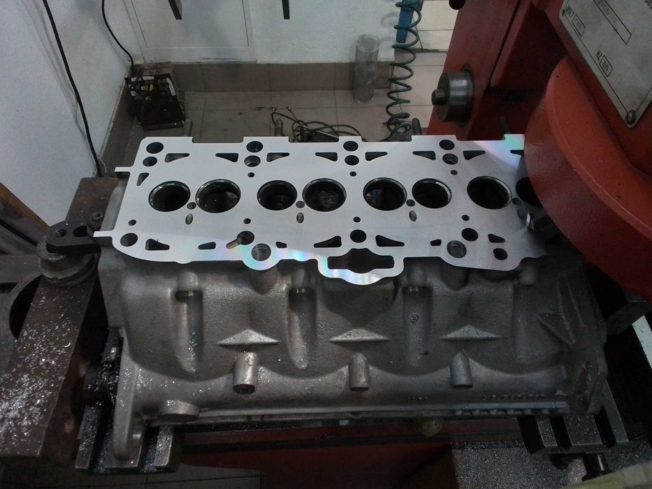 Шліфовка головок ГБЦ . Сварка алюмінія.