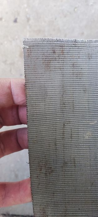 Сетка с нержавеющей стали галунного плетения