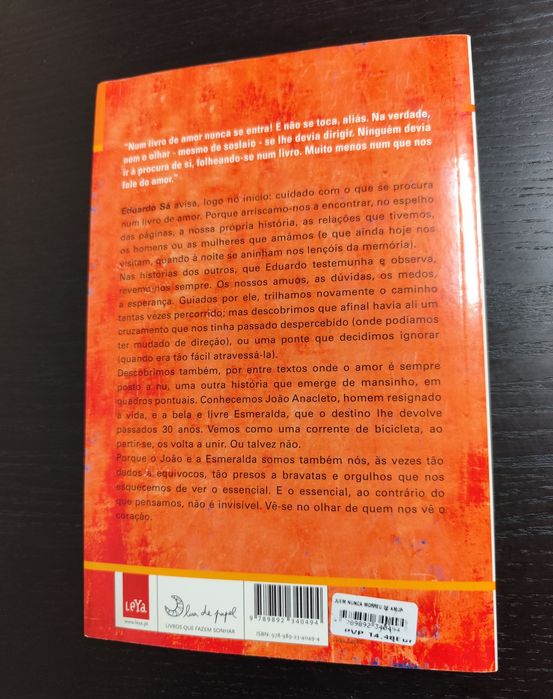 Livro: Quem Nunca Morreu de Amor de Eduardo Sá