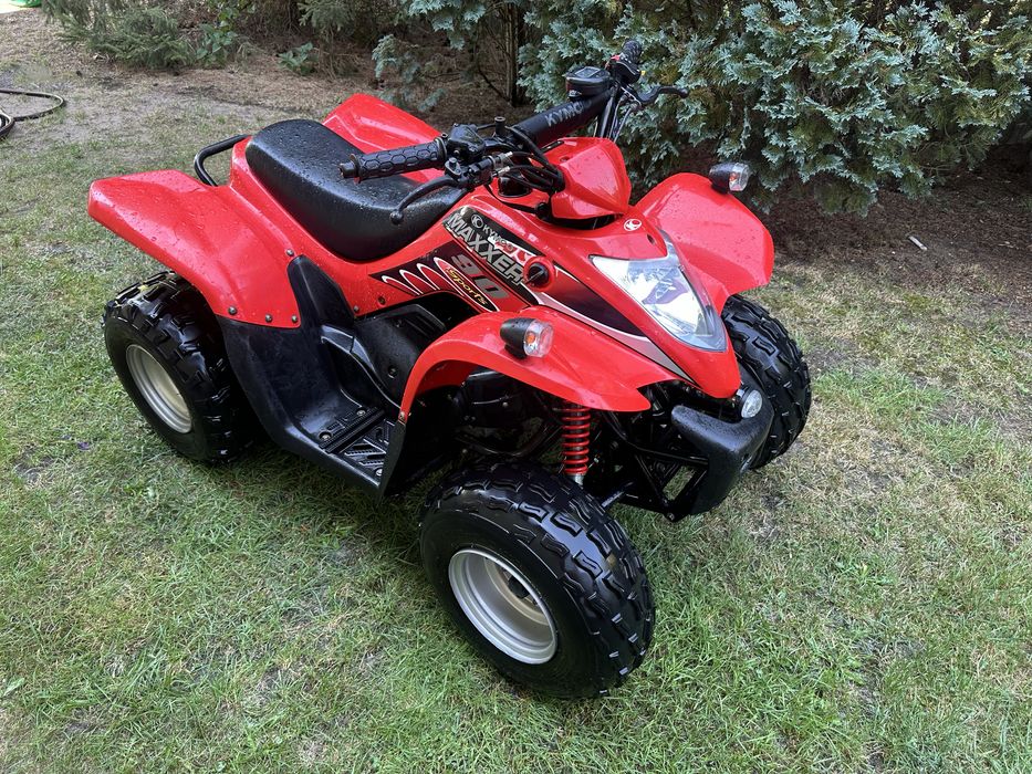 Kymco maxxer 90 quad dla juniora dziecka 6-14 lat homologacja