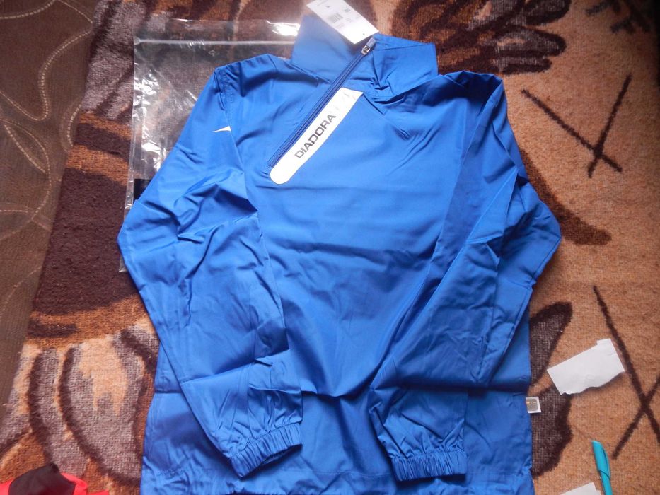 Wyprzedaż-> wiatrówka dres treningowy  Diadora rozm.164 ostatni!
