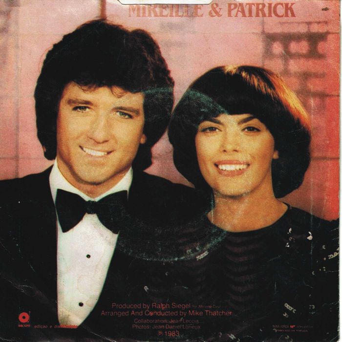 Mireille Mathieu, Patrick Duffy - 7" made in Germany -  1983  Ariola