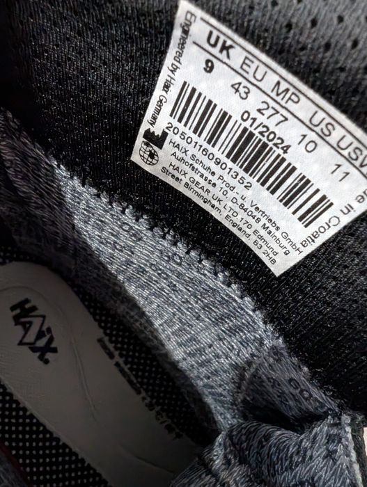 Buty robocze Haix Airpower xr22 Gore-Tex r. 43