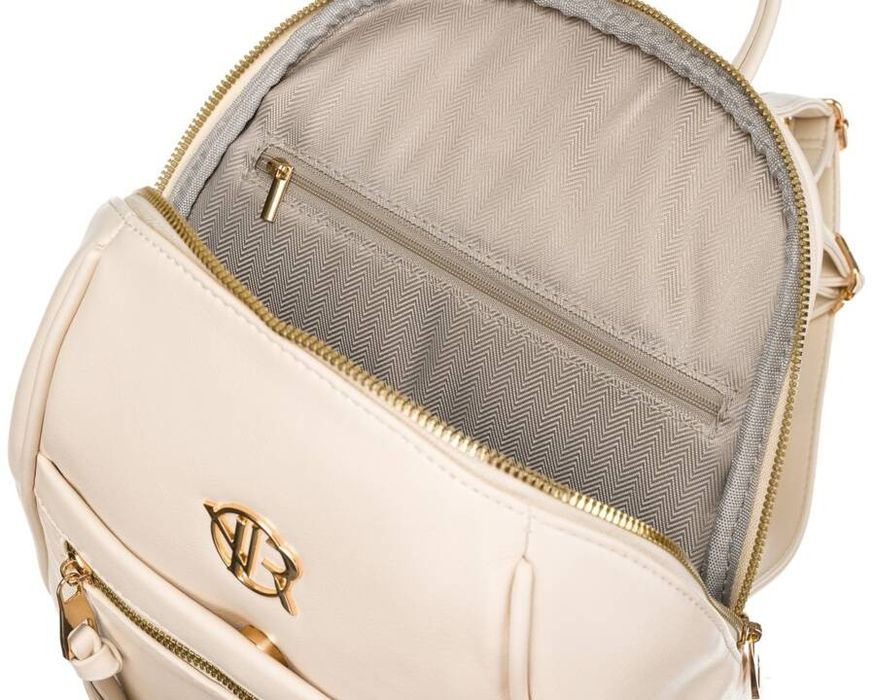 miejski plecaczek damski ze skóry ekologicznej - rovicky