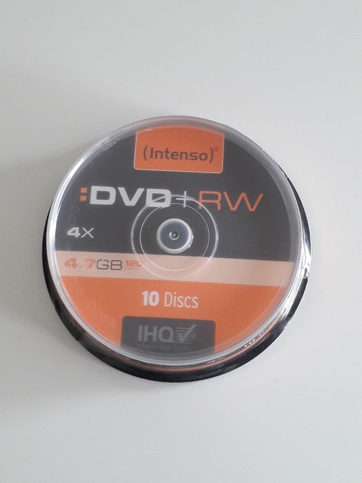 Intenso DVD+RW 4.7 GB, 10 Units (New and Sealed)64286130252418120