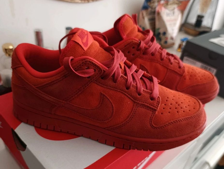 Tênis Nike dunk usados uma vez