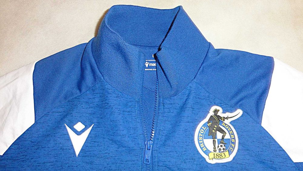 BRISTOL ROVERS F.C. - Oryginalna Bluza Klubowa - Rozmiar L