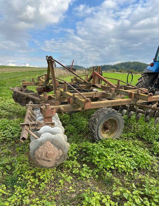 Talerzówka brona talerzowa ciągana 3,6m