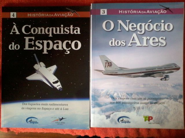Revistas Mais Alto & História da Aviação & Atlas Universal