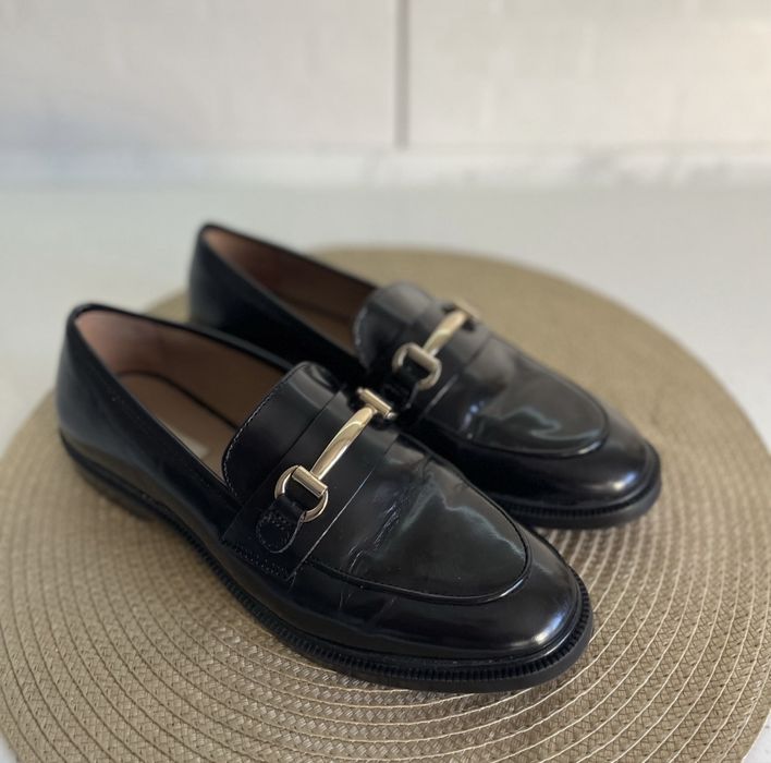 Шкіряні лофери Н&М Класичні лофери h&m 38 p