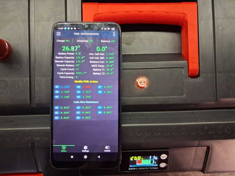 Акумулятор LiFePO4 CALB 24V 130Ah, 3,2 кВт.