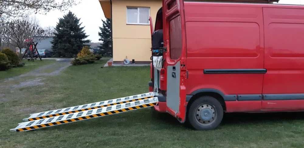 Najazdy aluminiowe 2T 3T 4T 6T 10T / Od 2m do 4m MOCNE NOWE GWARANCJA