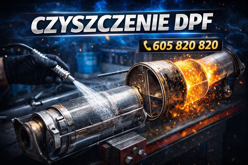 Profesjonalne czyszczenie DPF osobówki i Dostawcze dojazd do klienta