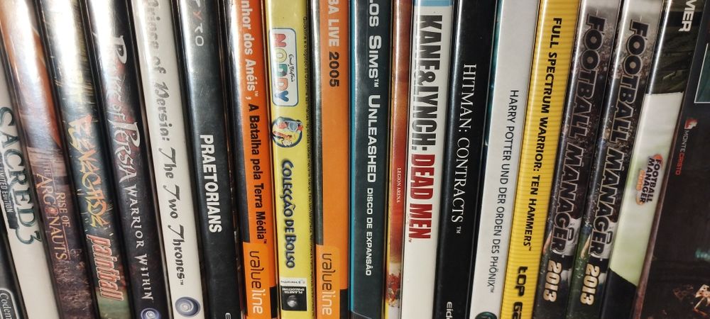 Jogos para PC alguns novos, alguns raros
