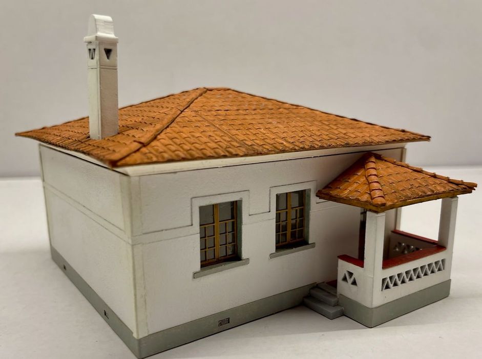 Modelismo Ferroviário - Maquete Casa de Funcionários