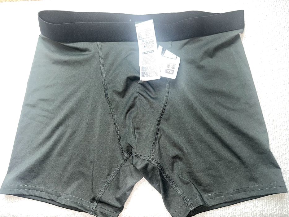 Decathlon bokserki khaki nowe XL