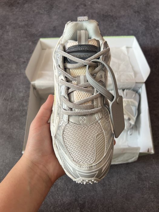 Кросівки Off-white be right back silver