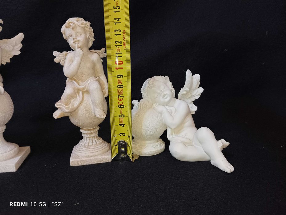 Anioły - aniołki - piękne figurki - 4 sztuki - Koln - (0,85 kg)