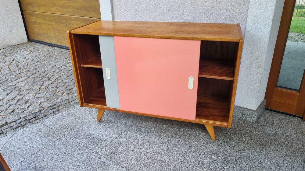Komoda Vintage Design PRL U-452 Jiroutek Interier Praha Czechosłowacja