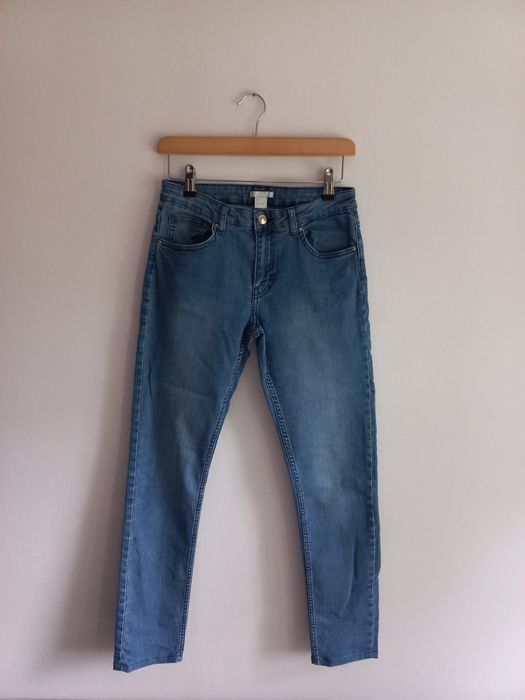 H&M spodnie dżinsowe skinny rurki rozmiar S 36