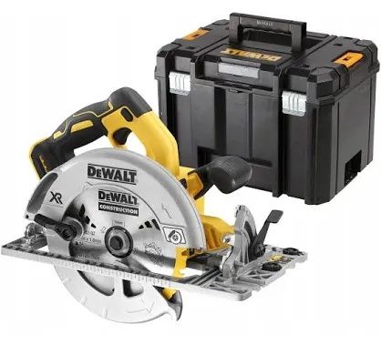 DeWalt pilarka tarczowa 18v Aku pod prowadnicę NOWA + walizka Makpac DCS752NT t-stak