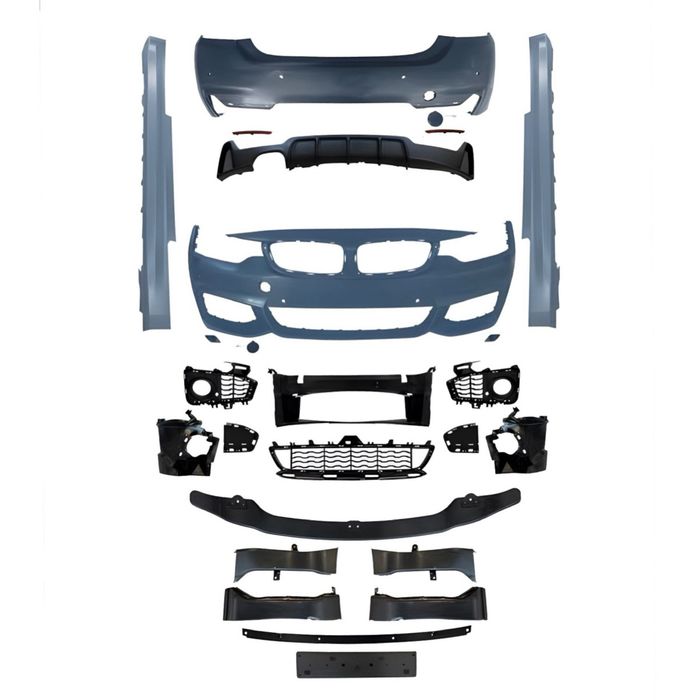Обвіс M пакет BMW 4 series F32 F33 2013-2020 комплект, бампер пороги решітка,БМВ Ф32/33 Артикул:  DRC8386-26