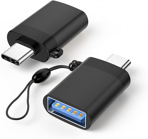 Adapter Usb 3.0 Na Typ-C Otg Szybki Transfer Danych Czarny