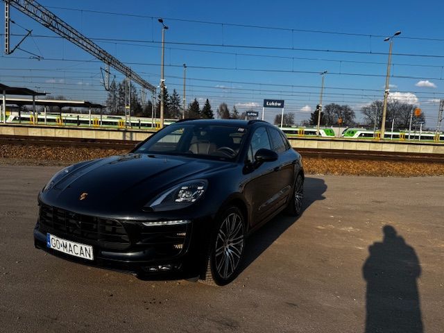 Porsche Macan Macan, 2016, full, brązowe wnętrze, ekrany