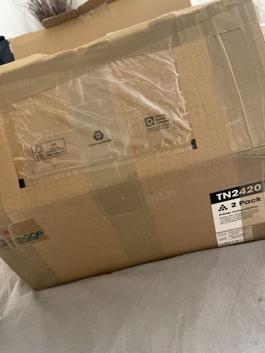 Toner TN2420 Cartridge 3 sztuki z instrukcją
