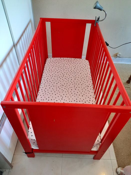IKEA Crib with Mattress