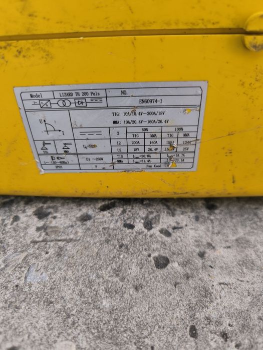 Spawarka Magnum  TIG LIZARD
