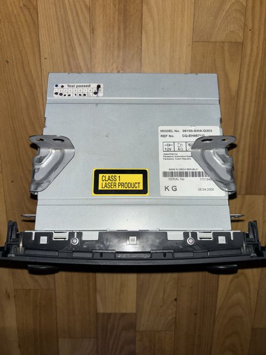 Магнитола  штатная honda cr-v3    2006-2012 тг/в