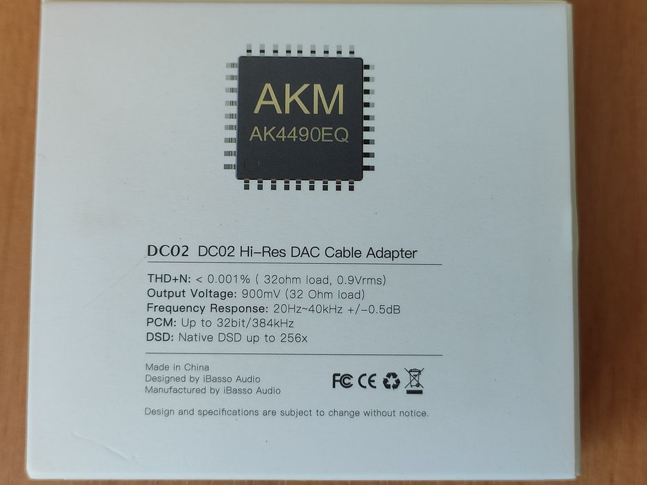 iBasso DC02 легендарный мобильный ЦАП