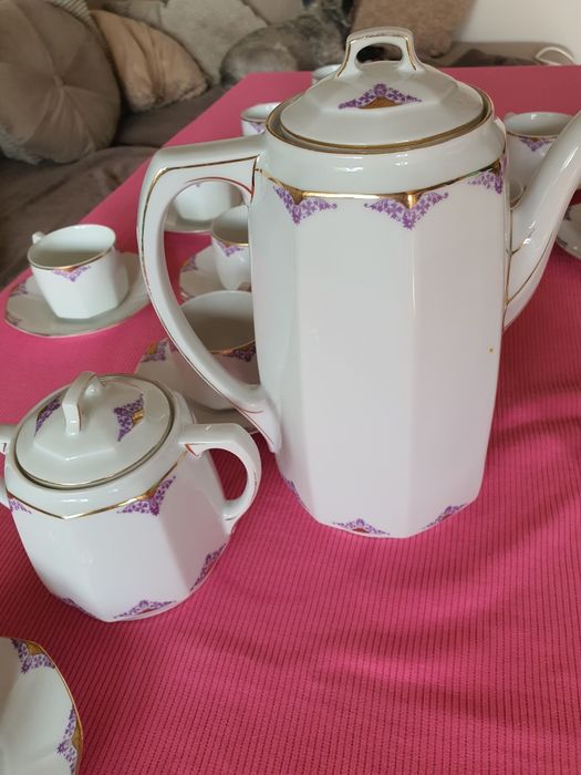 Serwis kawowy Weimar porcelanowy komplet