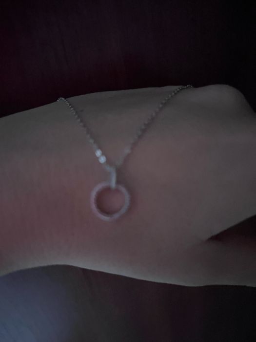 Кольє срібне геометрія