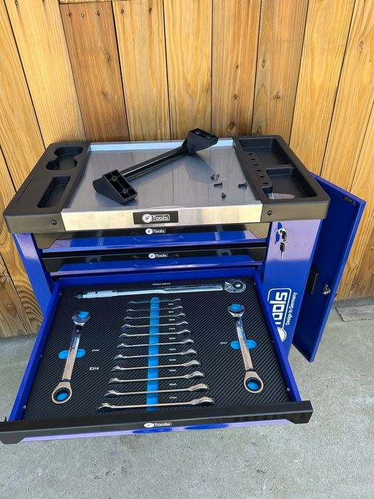 Carrinho de Ferramentas 8 gavetas completas FTools profissional