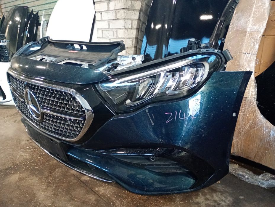 Mercedes e w214 amg бампер в зборі з касетою радіаторів,фари