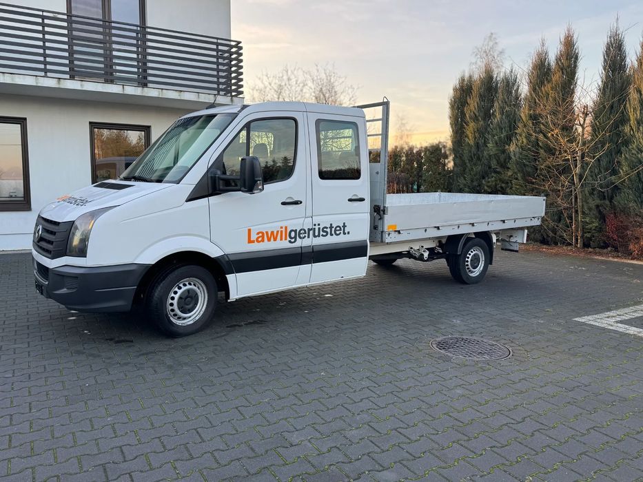 Volkswagen Volkswagen Crafter Doka 2.0 TDI 2015 Rok VW doka kabina tdi 120KW  Volkswagen Crafter Volkswagen Crafter Doka 7 osobowy. 2.0 TDI 2015 Rok