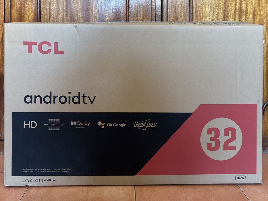 Smart TV, TCL, LED 32” Android 32S6200
