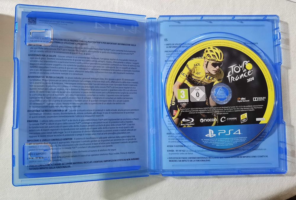 Tour de France 2024 - ps4 como novo