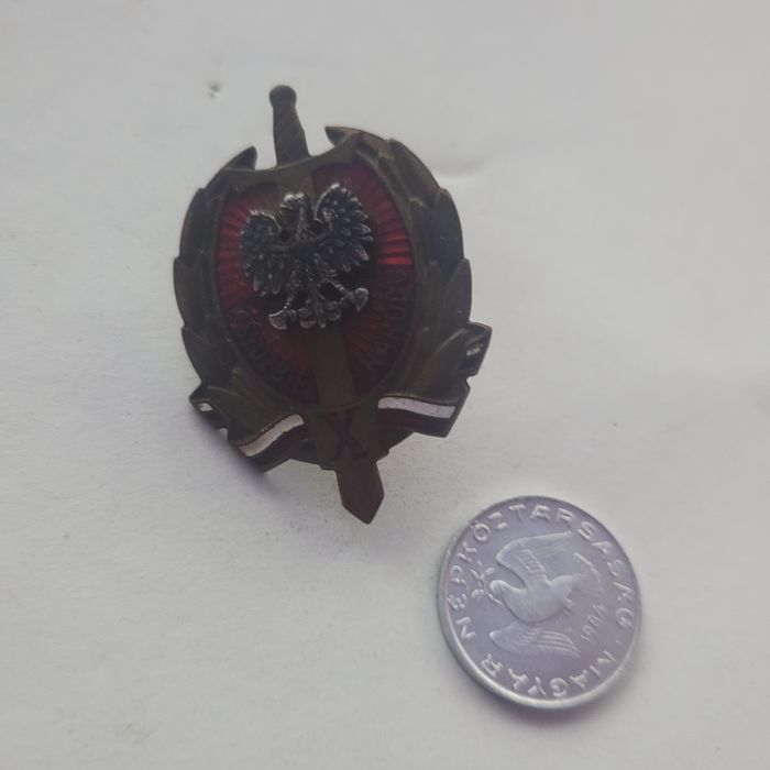 Odznaka Polska PRL 10 lat w służbie narodu ZSRR