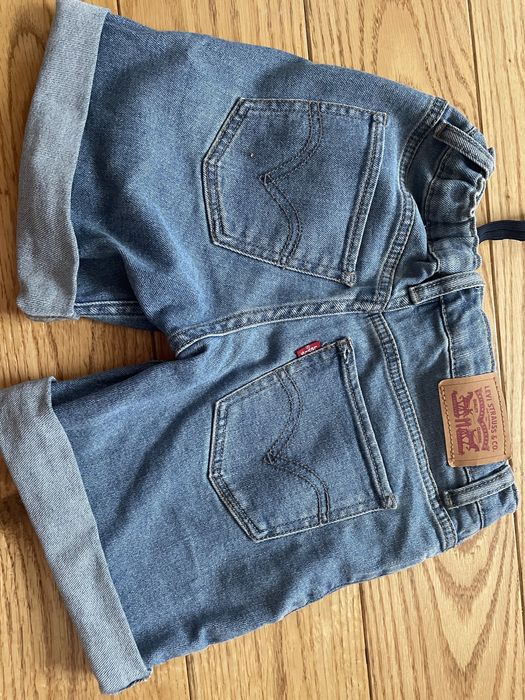 Джинсові шорти для дівчинки levis