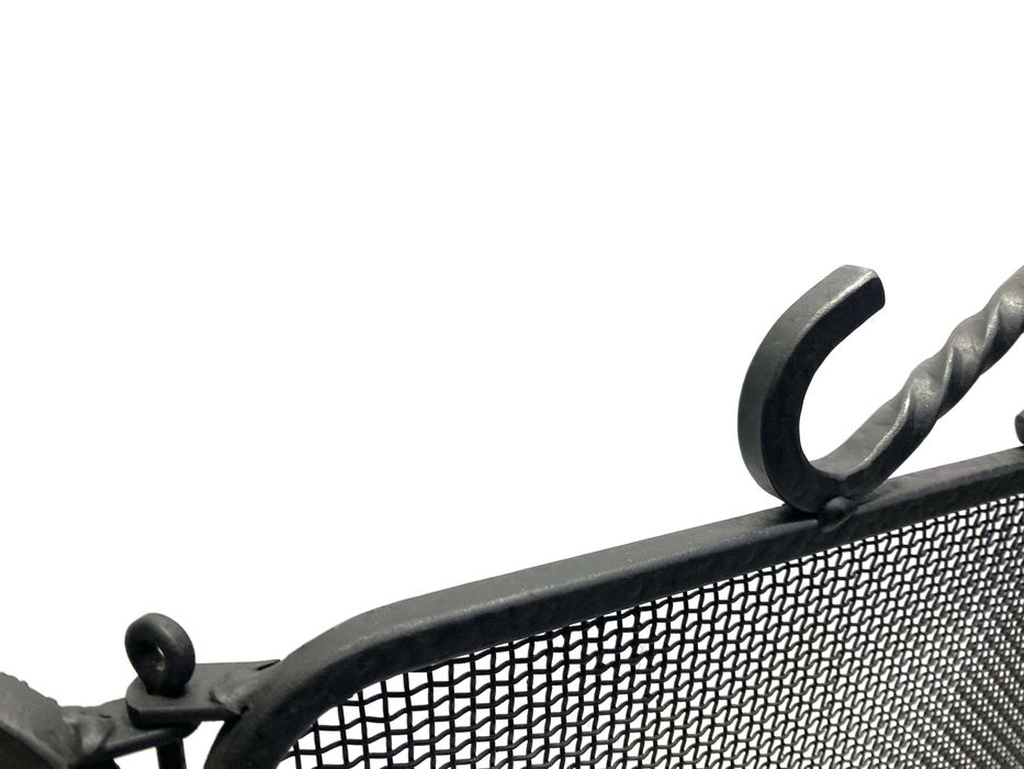 Osłona do kominka, parawan, siatka, ekran, iskrownik