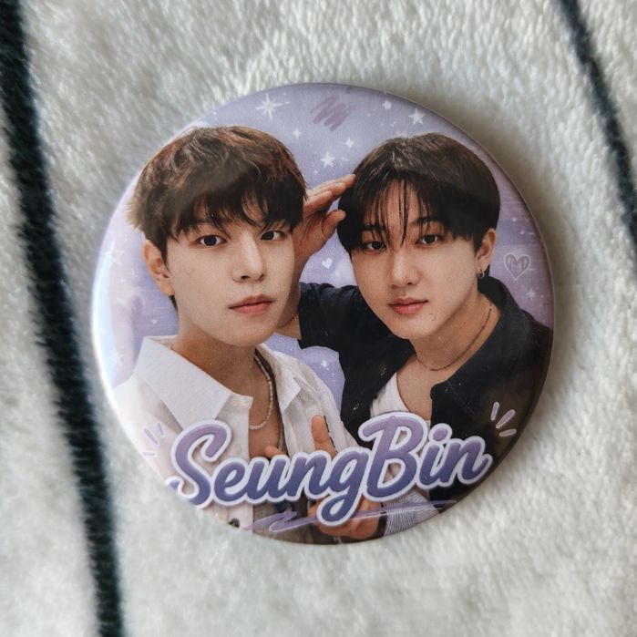 K-pop Stray Kids SKZ Changbin Seungmin SeungBin przypinka 6cm