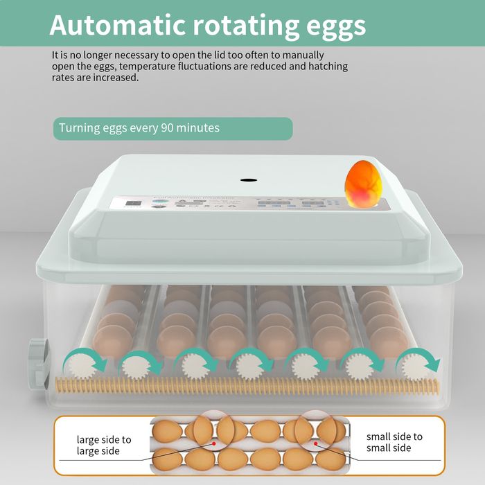 [NOVO] Incubadora/Chocadeira automática 36 ovos *Portes Gratis Portuga