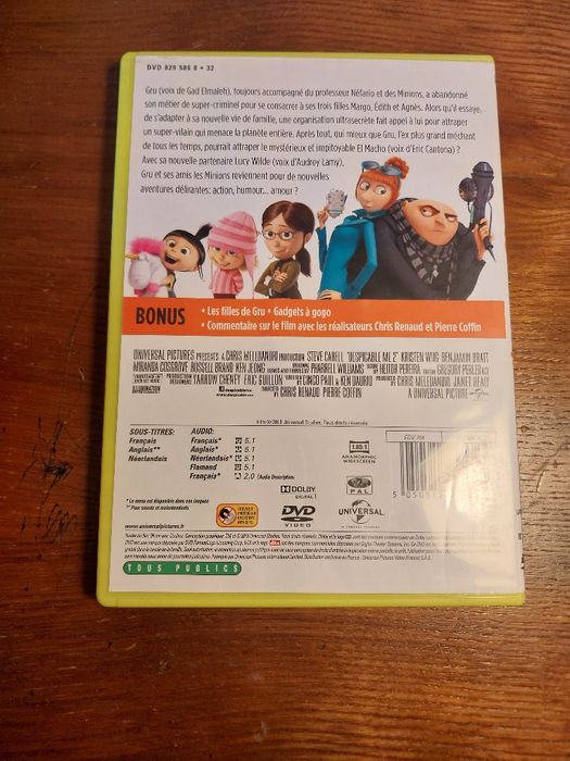 O meu malvado favorito 2 DVD